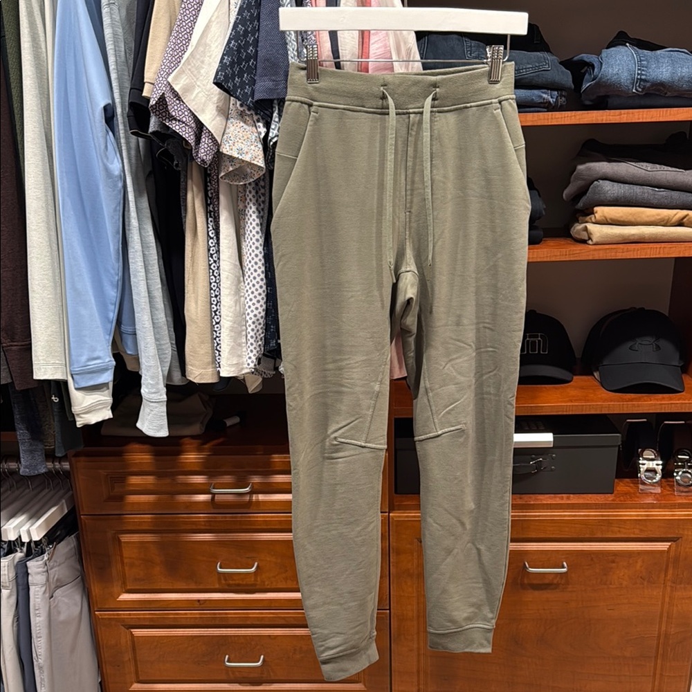 EUC Lululemon City Sweat pants joggers XS Grey Sage Regular Length